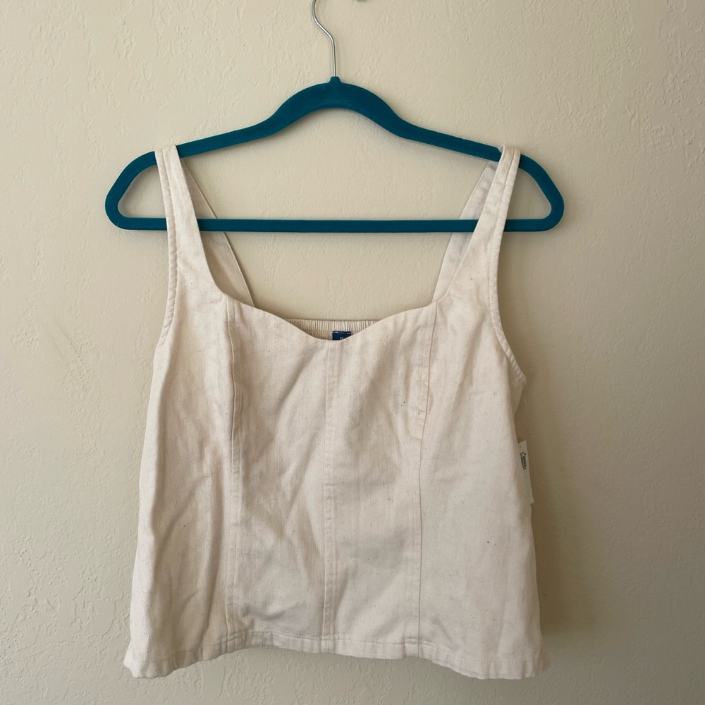 Old Navy Corset-Style Tank Top